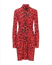 Красное короткое платье TOM FORD джерси