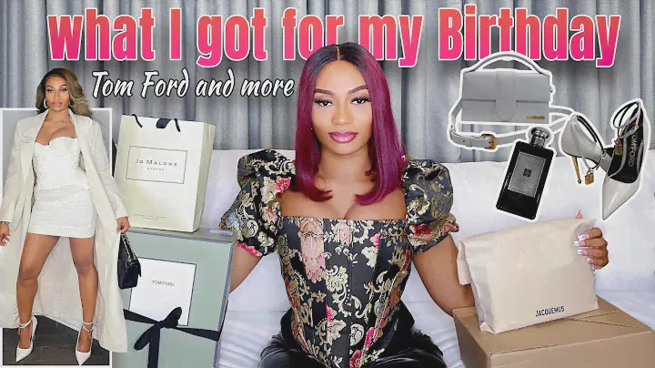 WHAT I GOT FOR MY BIRTHDAY |TOM FORD PUMPS UNBOXING|JACQUEMUS Bambino Bag |Jo Malone Velvet rose oud