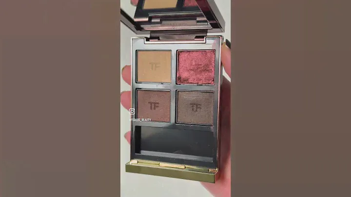 TOM FORD • Iconic Smoke & Ember Bronze eye color quad crème • swatches